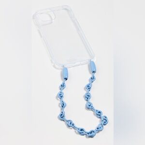 Ossa bar chain wristlet and case iPhone 16pro